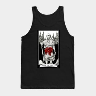 The Three of Swords - The Tarot Restless Tank Top